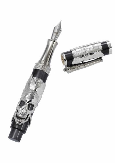 Fountain-Pen-TREASURE-ISLAND-IN-STERLING-SILVER