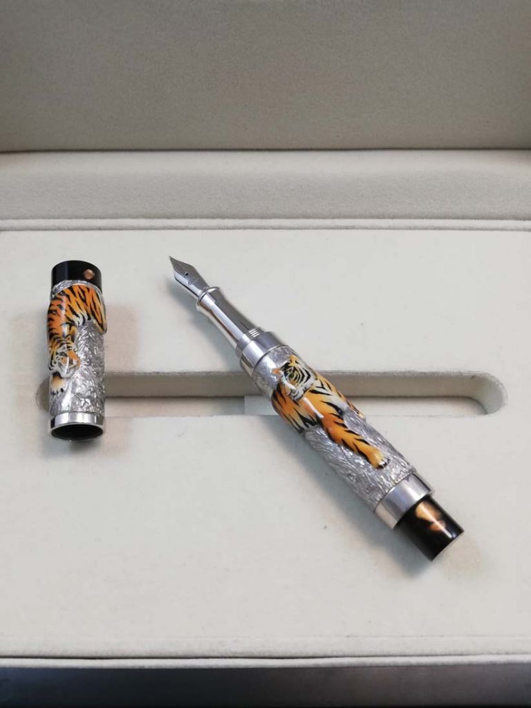 FOUNTAIN PEN "THE TIGER" URSO LUXURY LIMITED EDITION 50PCS