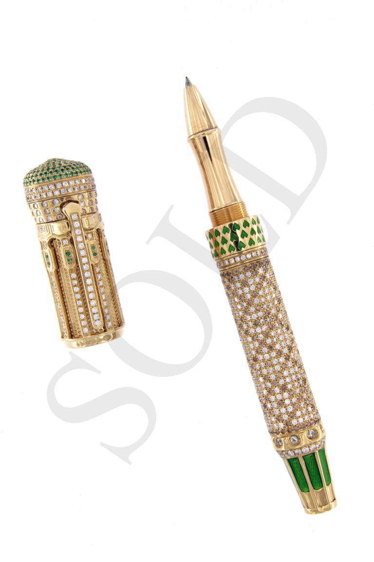 ROLLER BALL IN SOLID GOLD 18KT (NOT AVAILABLE SOLD)