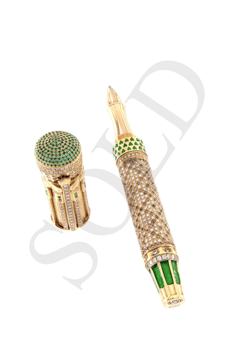 ROLLER BALL IN SOLID GOLD 18KT (NOT AVAILABLE SOLD)
