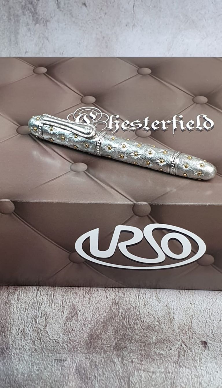 FOUNTAIN PEN CHERSTEFIELD SILVER-PALLADIUM ANDRHODIUM E-COATING