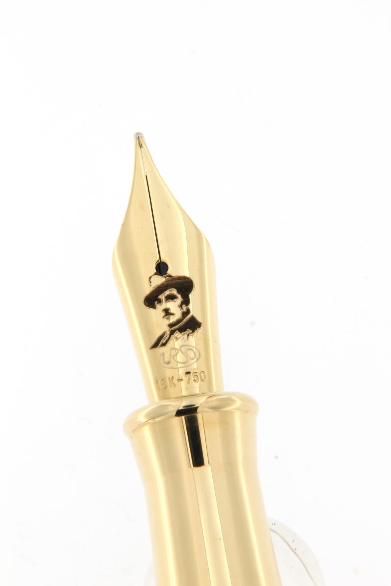 GIACOMO PUCCINI GOLD 18KT FOUNTAIN PEN MADAMA BUTTERFLY - TURANDOT