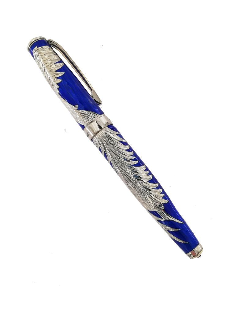 FOUNTAIN PEN PHOENIX BLUE ENAMELS