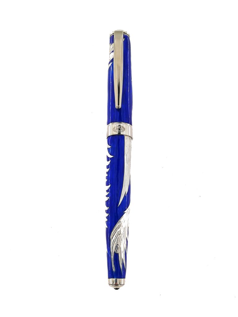 FOUNTAIN PEN PHOENIX BLUE ENAMELS