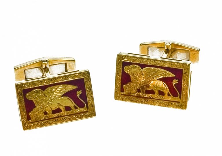 CUFFLINKS VENICE IN YELLOW GOLD 18KT