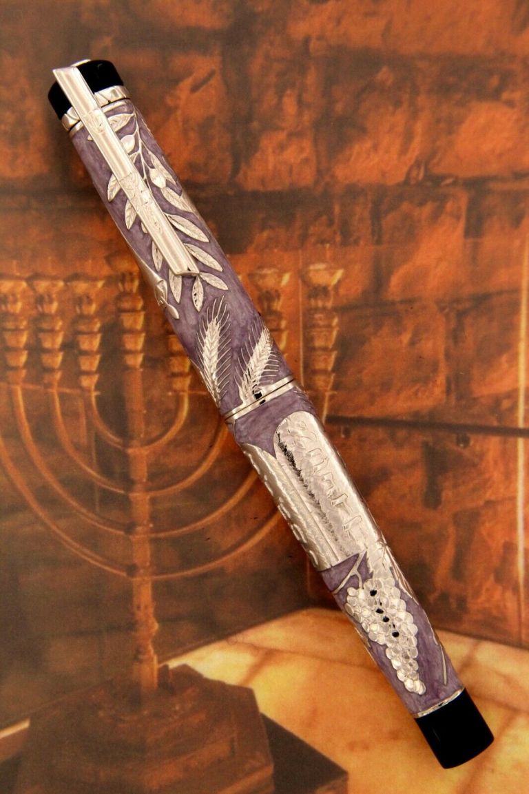 ROLLERBALL SHAVUOT IN SOLID STERLING SILVER