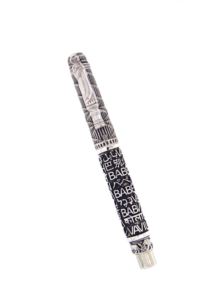 Roller ball Babel sterling silver 925