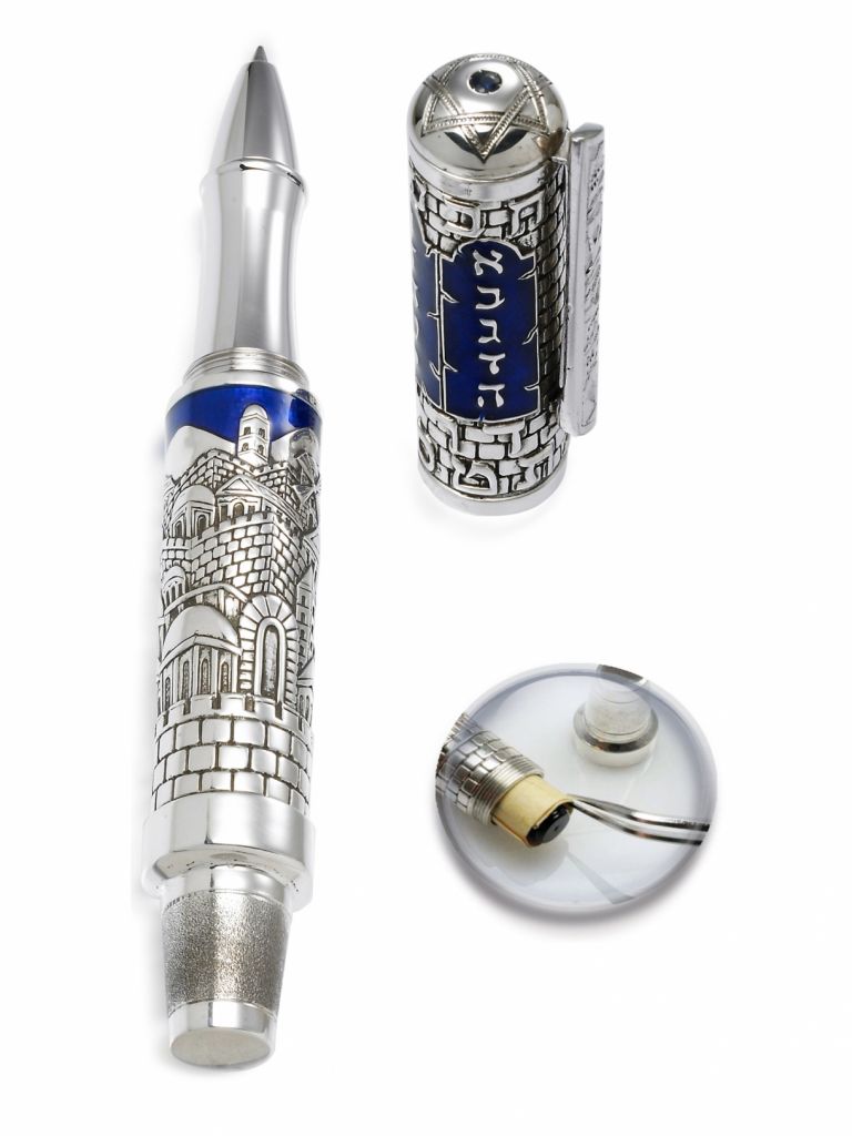 ROLLERBALL MEZUZAH STERLING SILVER